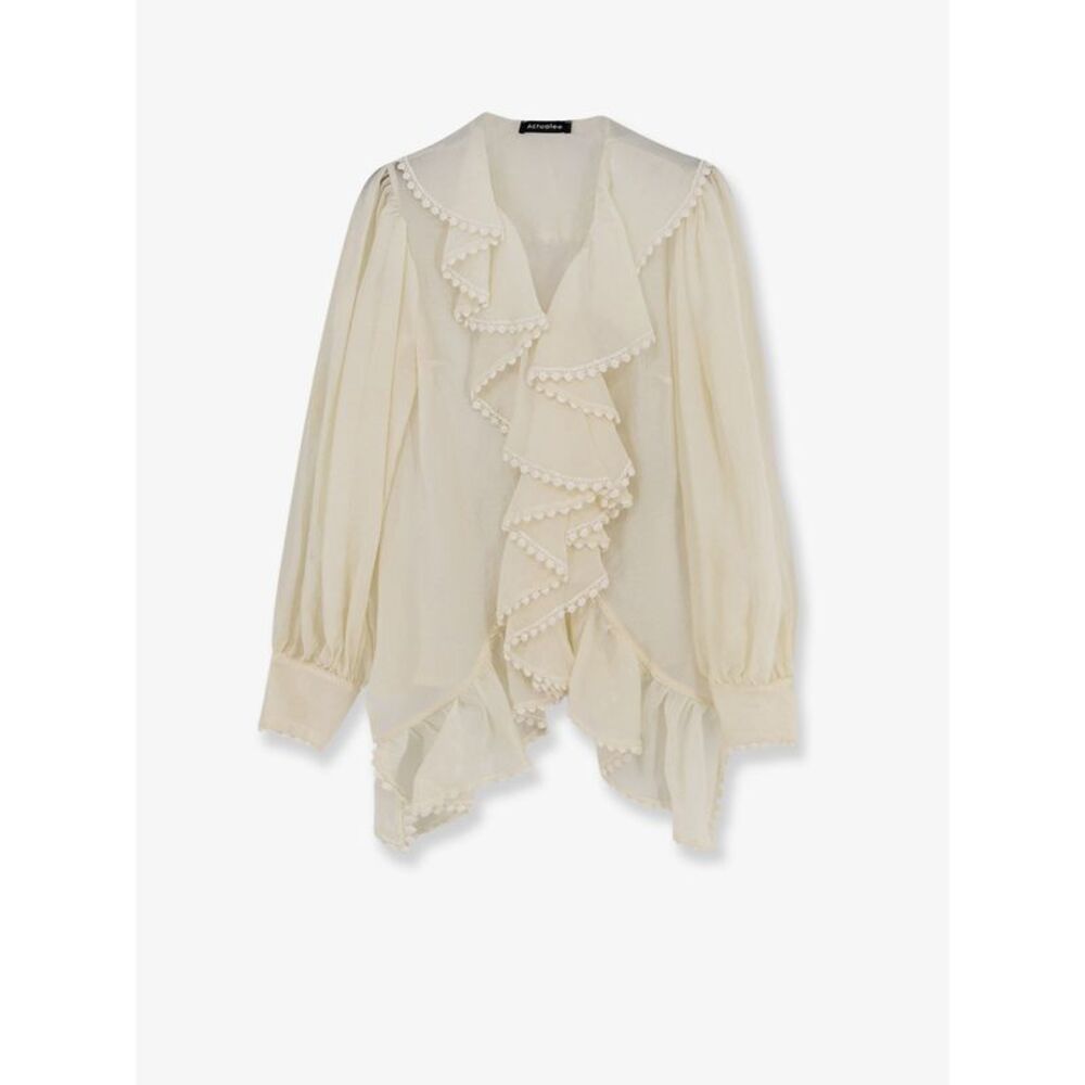 Actualee Women Shirt With Rouches